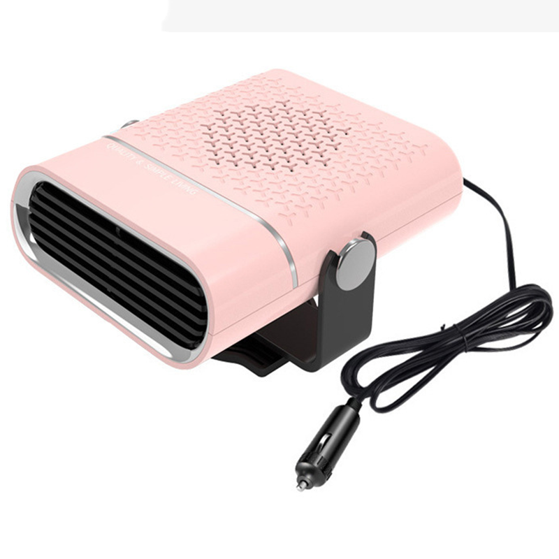 Car suction cup warm air blower, defogging, defrosting and snow-melting, car heating heater, car warm air blower, defrosting and defogging, cold and warm dual-purpose warm air blower, Qiwei Car Decoration QW293 Item Picture