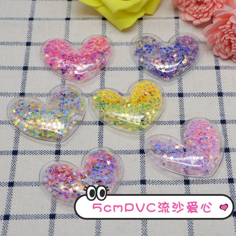 pvc quicksand accessories Love bb clip accessories ins Hyuna style accessories pvc quicksand accessories Love bb clip accessories ins Hyuna style accessories pvc quicksand accessories Love bb clip accessories in Application Scenario