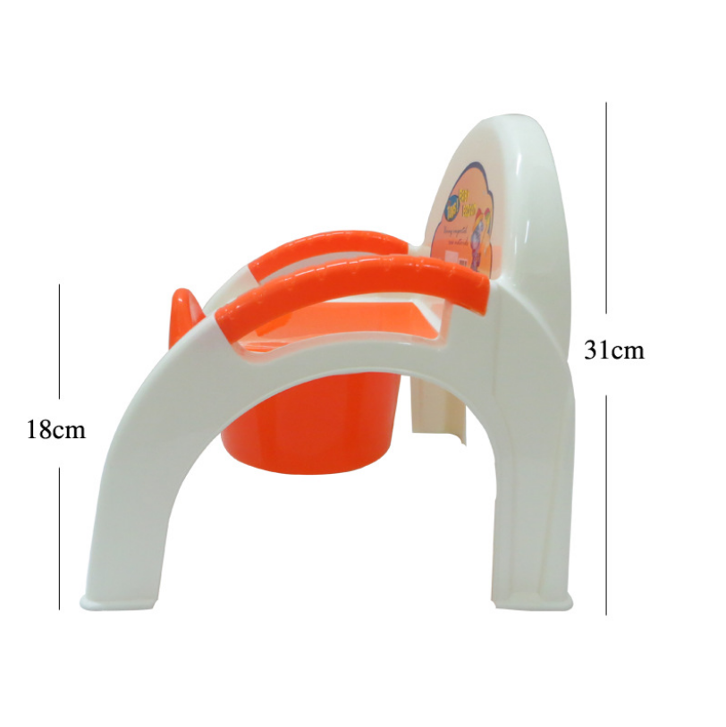 New children's cartoon chair toilet Specification image