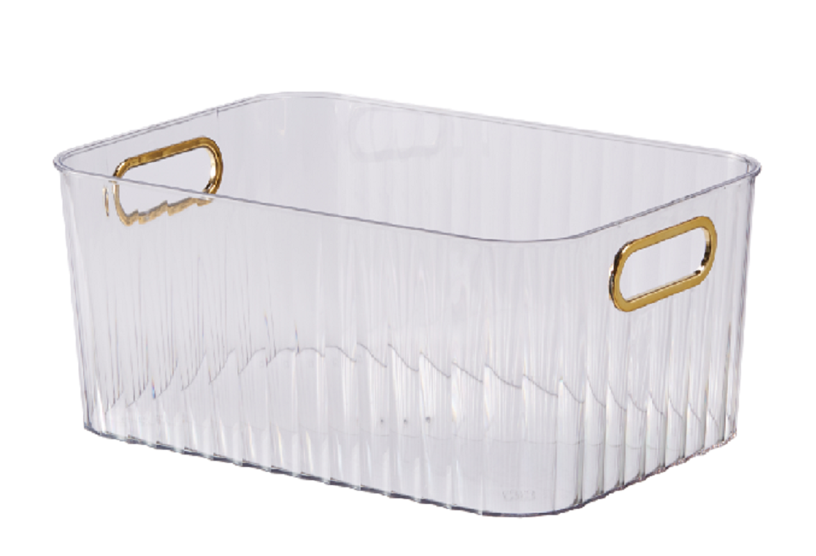 广华轻奢透明收纳盒特大号中款2878