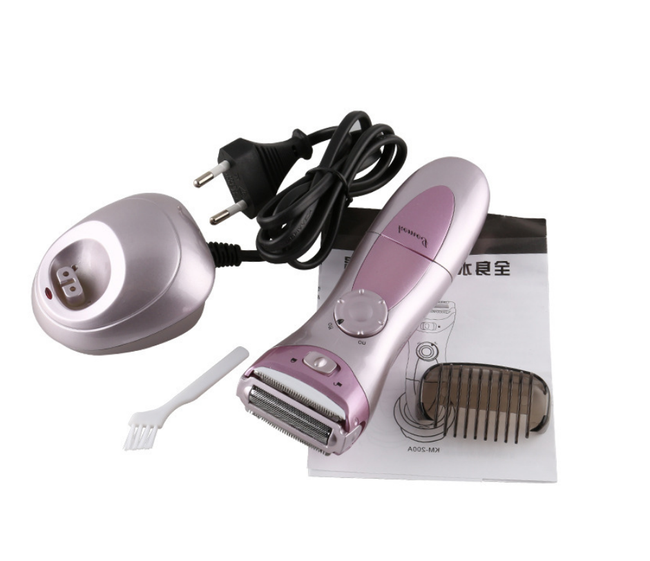 Women's rechargeable shaving device