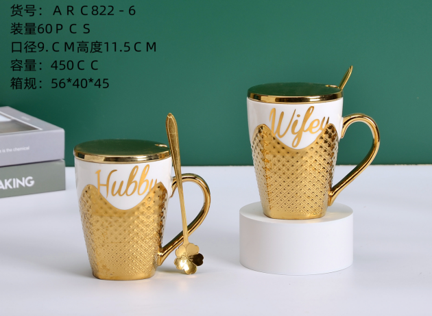 Ceramic mugs, tea cups with handles, hotel office meeting rooms, creative water breakfast cups, tea kettles, coffee milk cups detail image 3