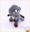 Best-selling 10cm green dinosaur pendant, plush toy, stuffed doll pendant, three-dimensional small pendant, factory direct sales details Picture