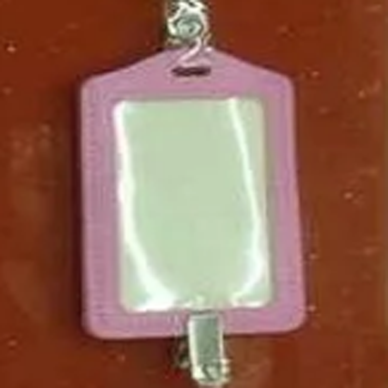 多色卡套办公用品粉色