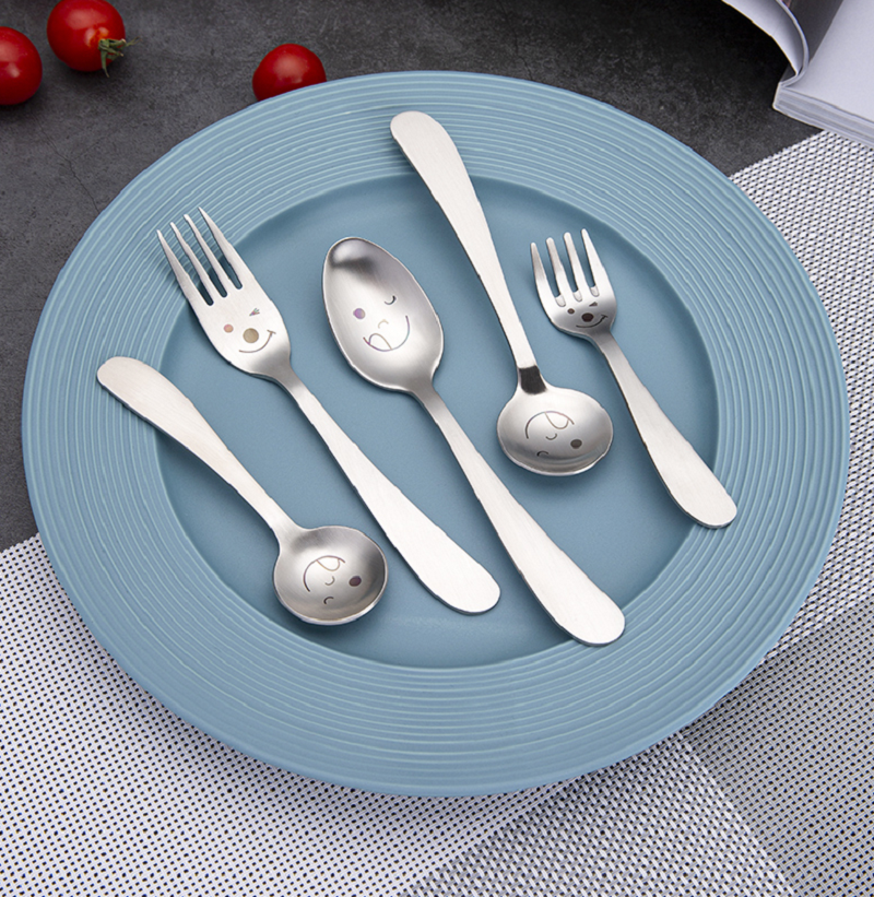顶美儿童1号餐叉743