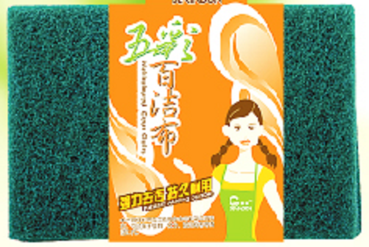 Top Beauty Five-Color Scouring Pad (Five-piece Set) 861