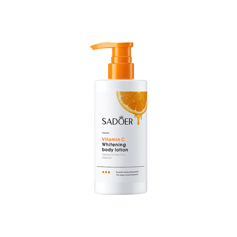 All-english VC body lotion SADOER vitamin C moisturizing and hydrating skin cross-border export wholesale details Picture