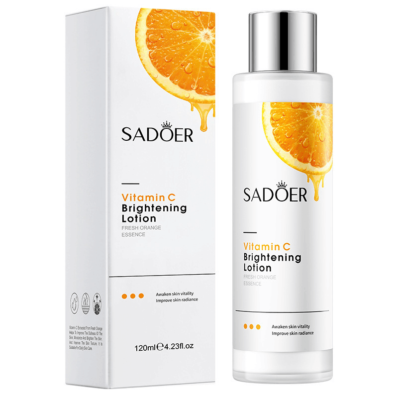 Wholesale of 120ml SADOER Vitamin C Aloe Vera Hydrating and Moisturizing cross-border export skin care products Application Scenario
