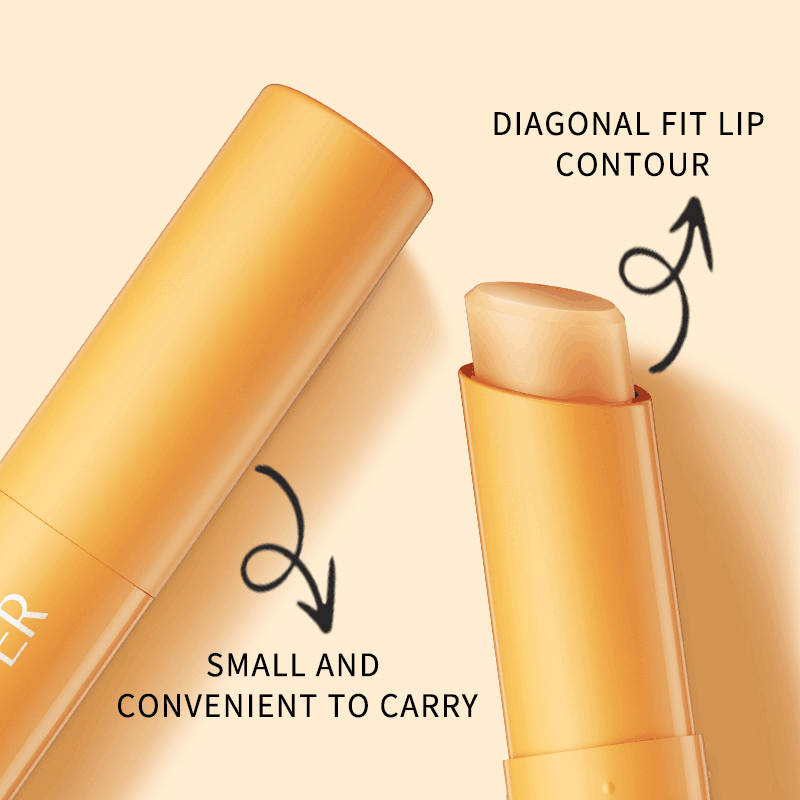 All-english VC lip balm SADOER, vitamin C moisturizing and hydrating lip care, cross-border export wholesale Application Scenario