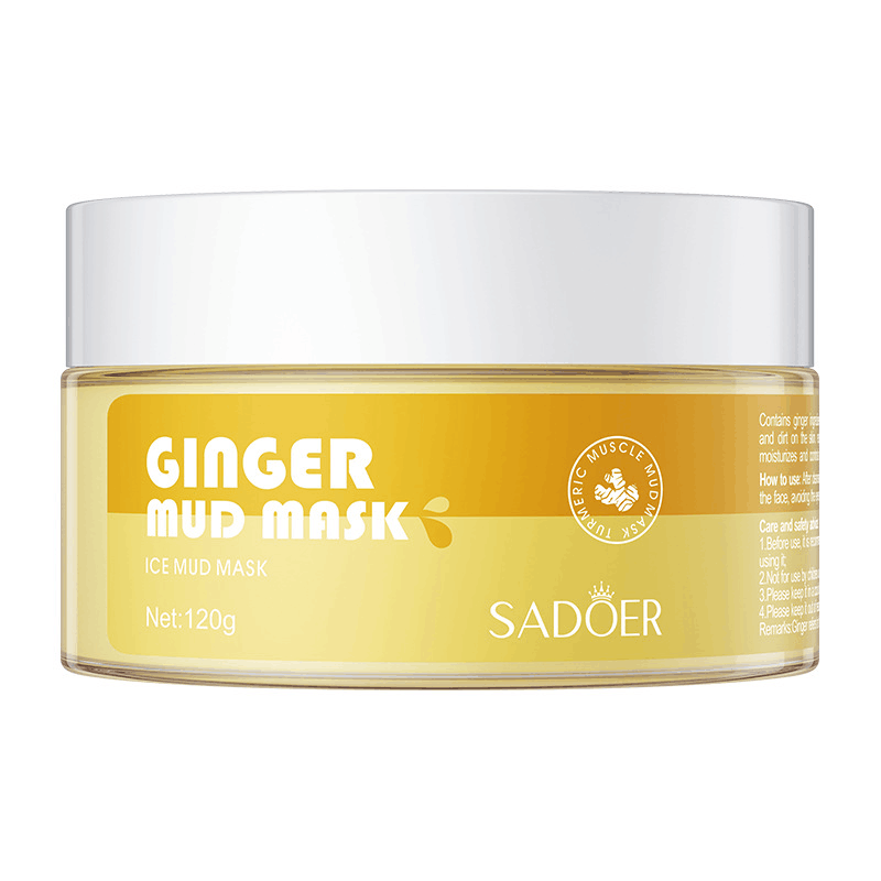 All-english SADOER Cleansing Mask 100g Cranberry, ginger and green tea application type cross-border export wholesale details Picture