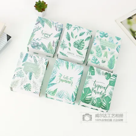 Nail art sticker album, popular sticker storage and display album, simple and fresh style sticker album, photo album display book