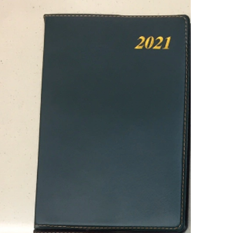 2021英文版年历A5尺寸1