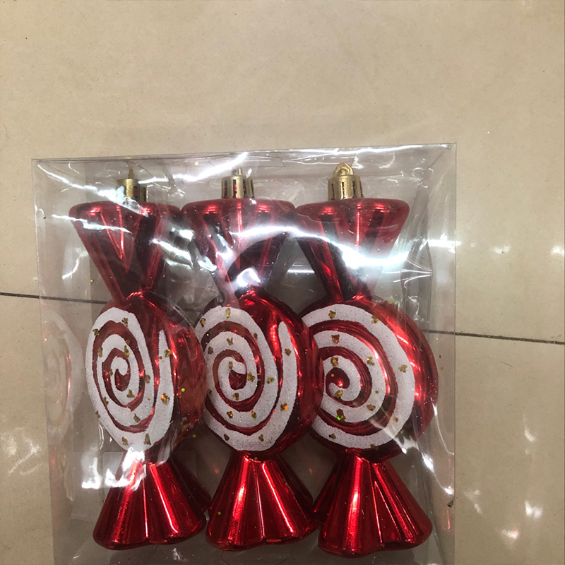 Christmas decorative pendants, ring candy pendants, lollipop pattern pendants, decorative pendants, new pendants, factory direct sales, color options available, new product development, various pendants can be customized Item Picture