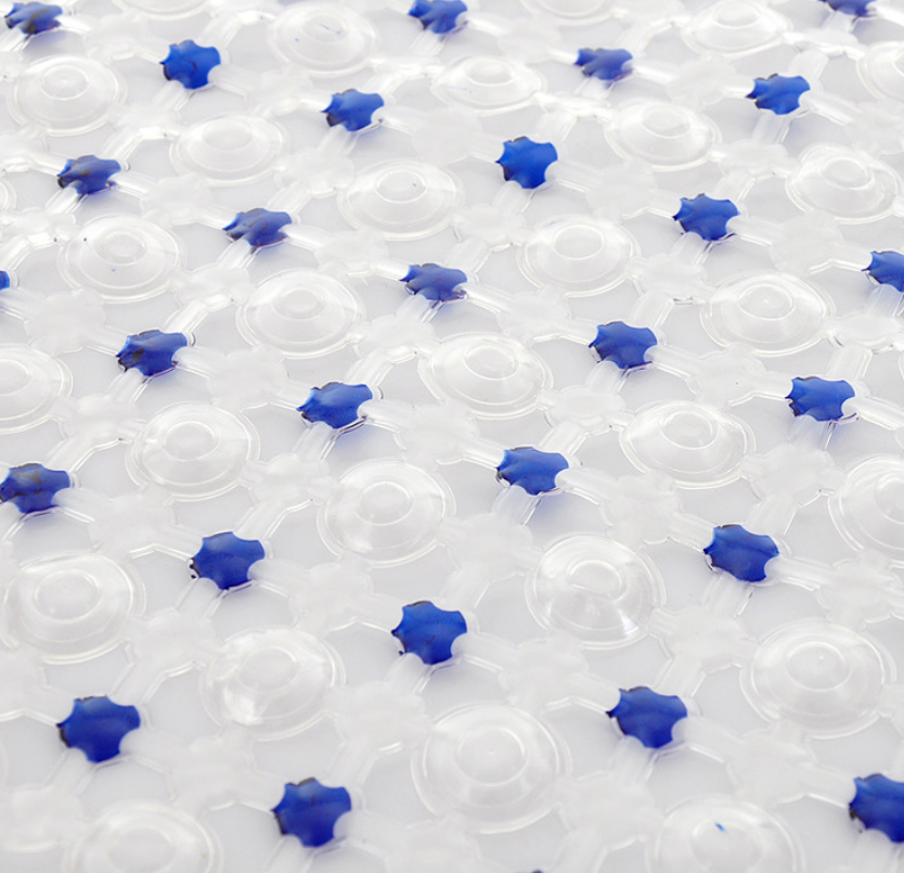 PVC colored bead large bathroom anti-slip mat Application Scenario