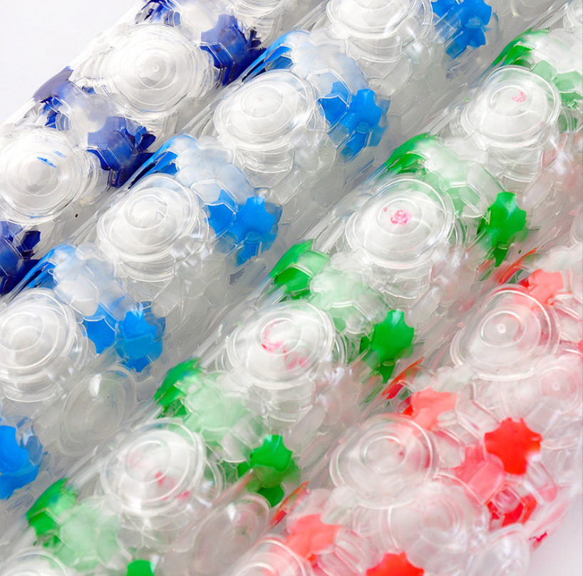 PVC colored bead large bathroom anti-slip mat Specification image