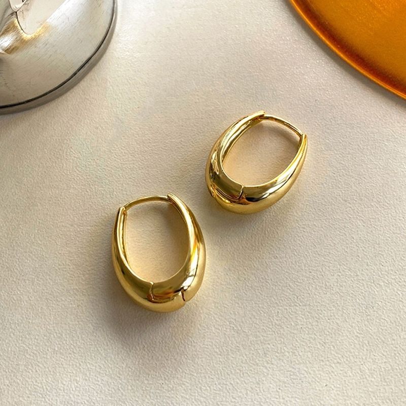  简约冷淡风耳环女高级感耳饰品韩复古气质耳钉2022年新款潮网红