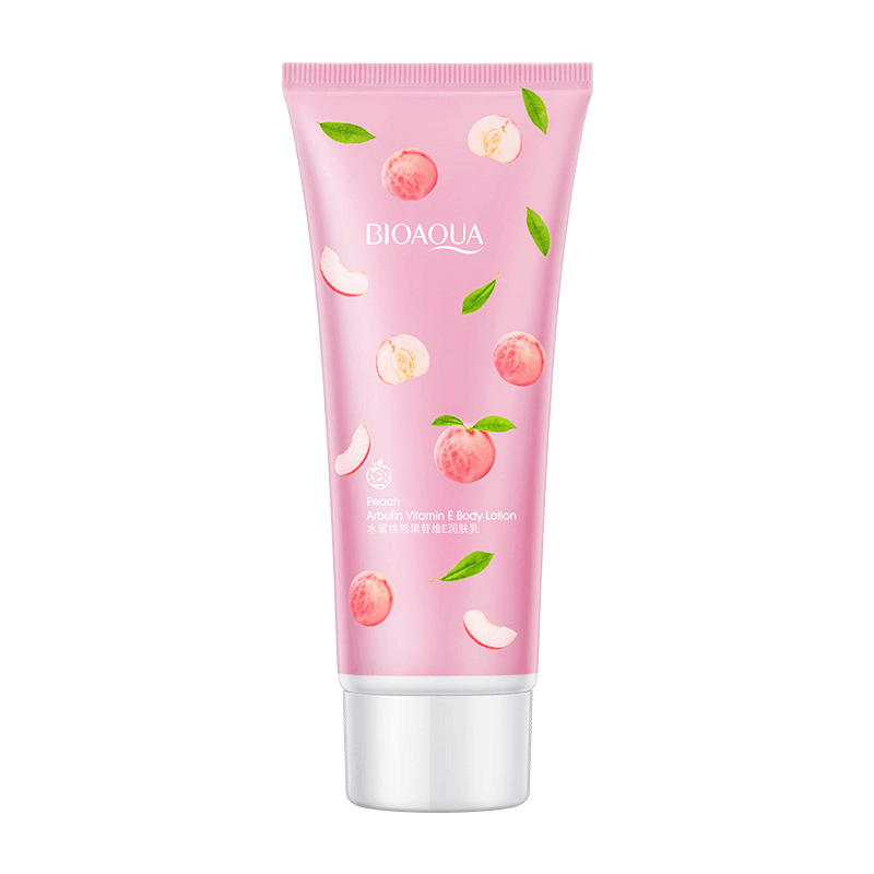 Boquanya Peach Lactic Acid Bacteria Vitamin E Moisturizing Body Lotion Hydrates, nourishes, moisturizes, controls oil and improves dullness Item Picture