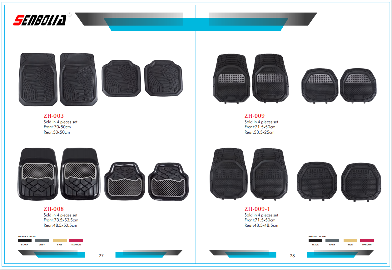senbolia-JD-03 new PVC car floor mat factory direct sales. Welcome to purchase car supplies. Car supplies details Picture