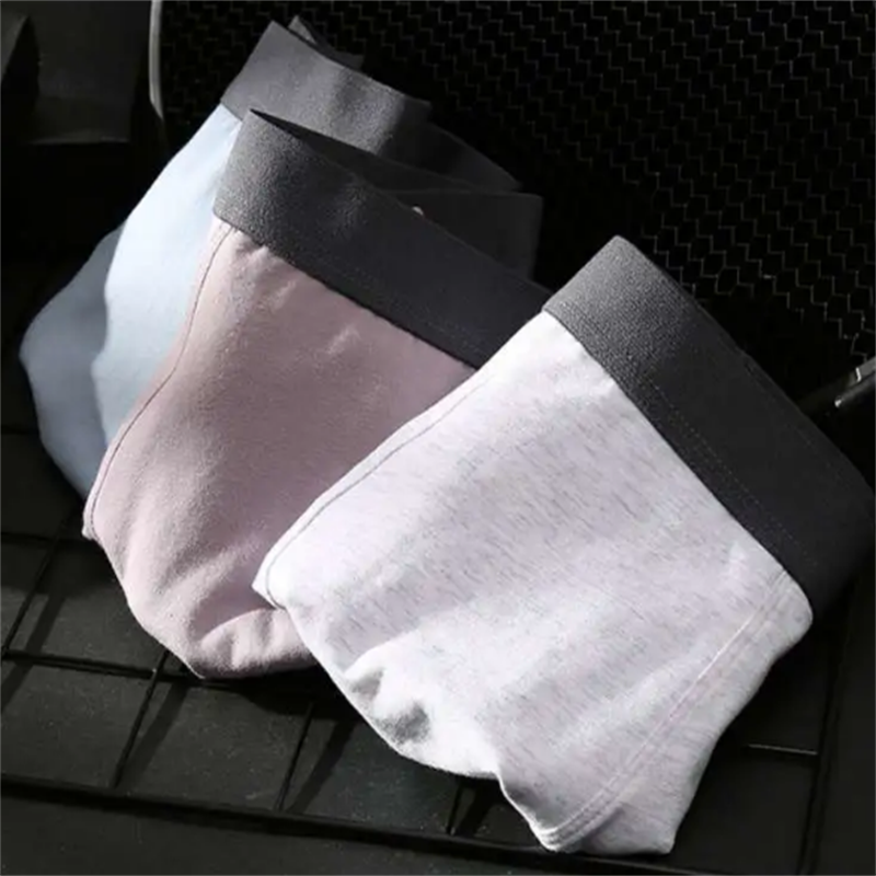 夏 季男士 莫代尔纯棉 舒适透气 轻薄舒爽 平角三角内裤4