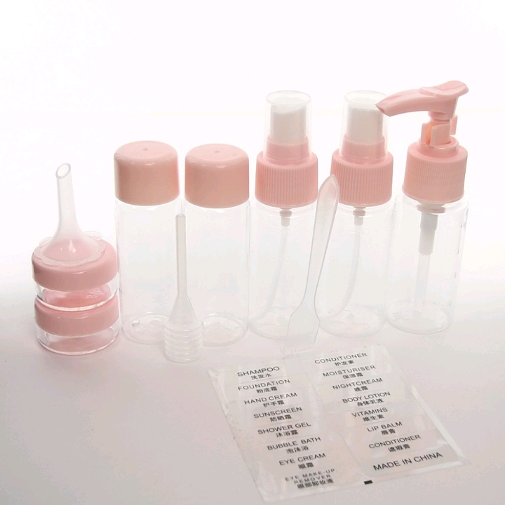 11-piece sample sub-bottle set of bagged spray bottle, lotion bottle, cosmetic travel sub-bottle detail image 6