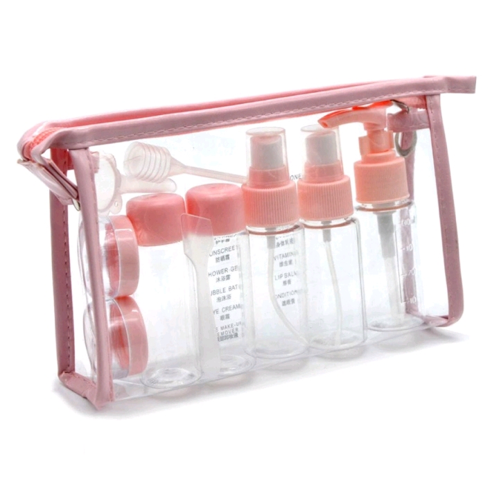 11-piece sample sub-bottle set of bagged spray bottle, lotion bottle, cosmetic travel sub-bottle detail image 7