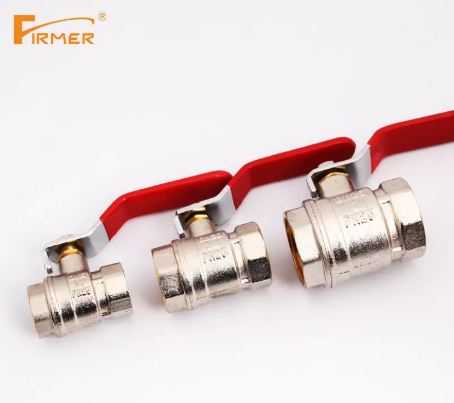 FIRMER high-quality nickel-plated all-copper ball valves, thickened water switch valves for tap water and copper valves for water pipes Application Scenario