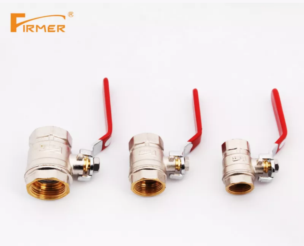 FIRMER high-quality nickel-plated all-copper ball valves, thickened water switch valves for tap water and copper valves for water pipes Specification image