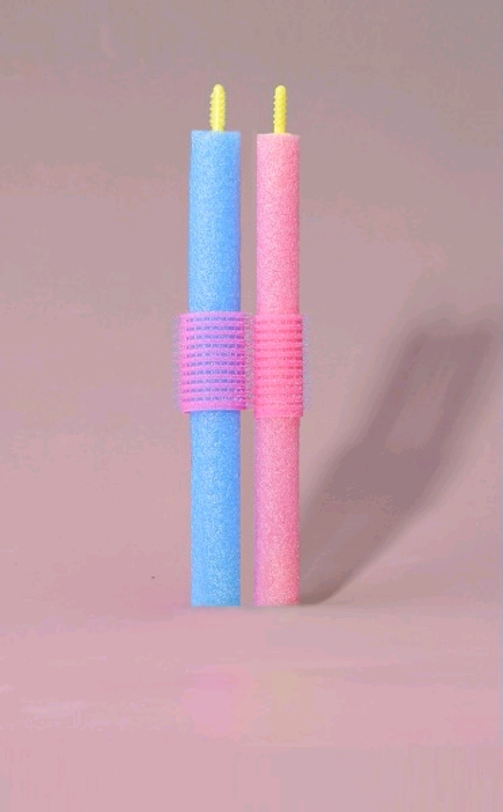 Sponge curly hair, soft curls, no damage to hair, sleep curling iron, perming and hair care tool, built-in air bangs, hair curls for lazy people detail image 7