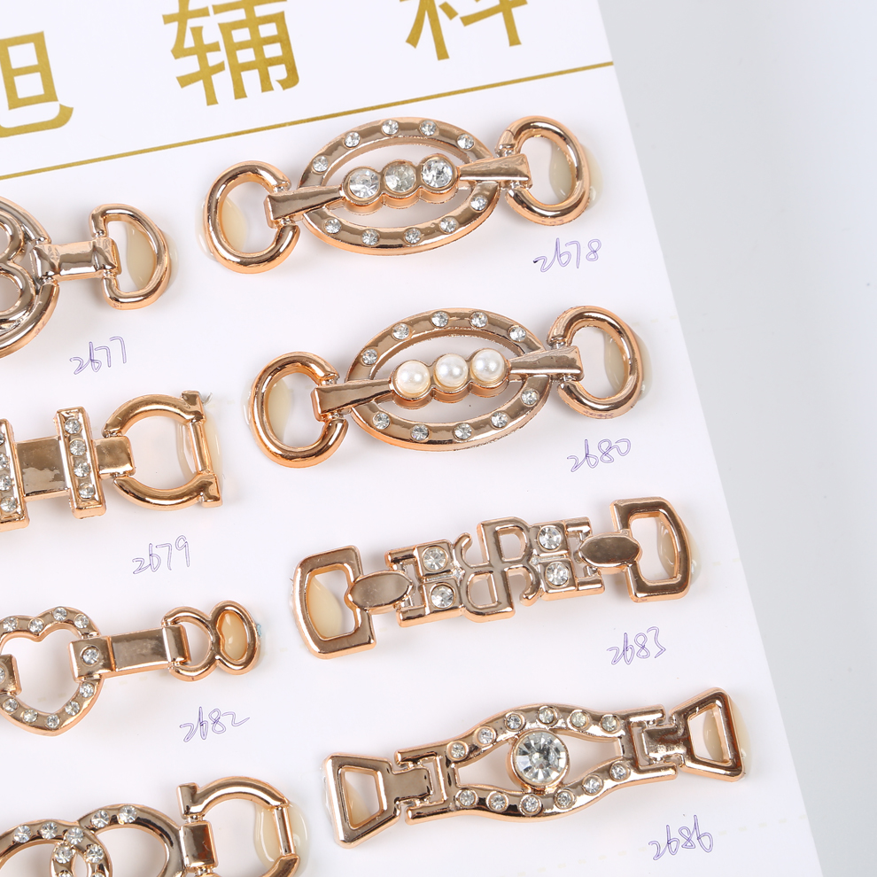 工字扣/毛线花/洞洞鞋工字扣/凉拖装饰/手工成品白底实物图