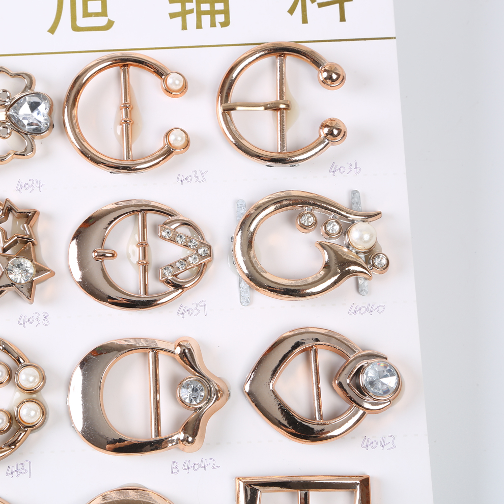 工字扣/毛线花/洞洞鞋工字扣/凉拖装饰/手工成品白底实物图