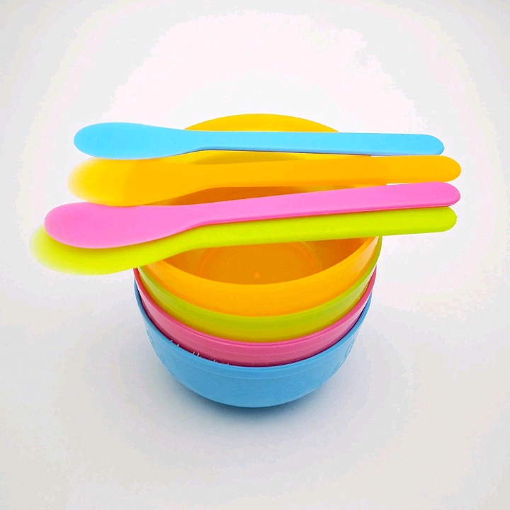 DIY Facial mask tool set: Facial mask bowl set, 2-in-1 facial mask bowl + facial mask stick detail image 2