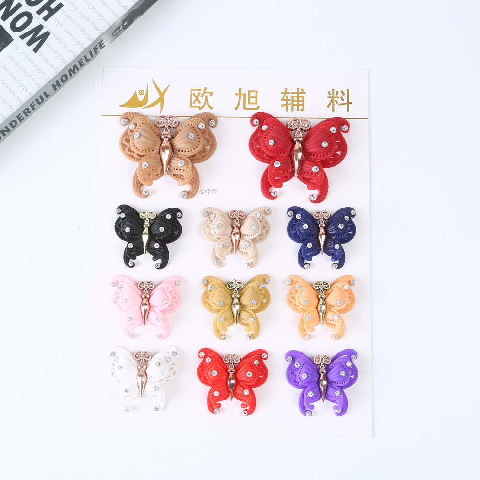 厂家直销塑料爆款UV鞋扣包扣，塑料配件，电镀扣，服装扣，橡皮扣，ABS,PVC,PP