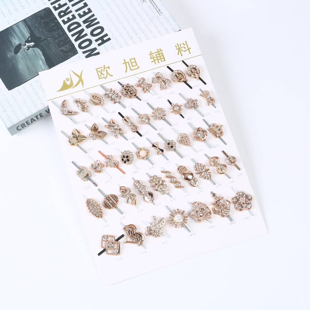 工字扣/毛线花/洞洞鞋工字扣/凉拖装饰/手工成品产品图