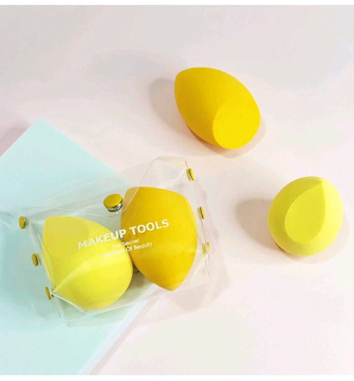 Beauty egg sponge, soft cushion, makeup egg, dry and wet dual-purpose, makeup sponge, two sets of makeup tools