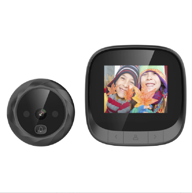 防盗门专用电子猫眼可视门铃摄像头高清监控夜视拍照