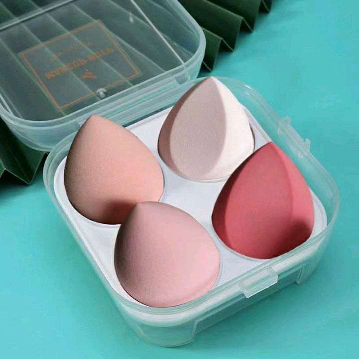 Boxed beauty egg sponge, non-powder sponge, powder puff, soft dry and wet dual-purpose makeup egg Specification image