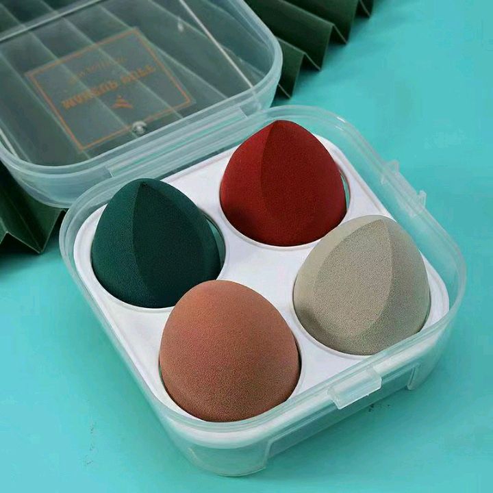 Boxed beauty egg sponge, non-powder sponge, powder puff, soft dry and wet dual-purpose makeup egg detail image 2