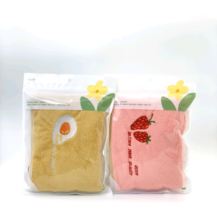 Bagged dry hair cap, women's absorbent headscarf, shampoo cap, hair drying towel, thickened embroidered shower cap, dry hair cap