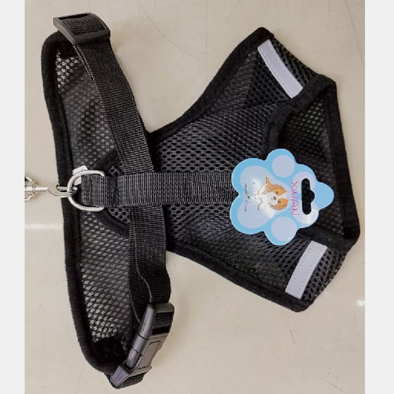 Xinan marca de alta calidad nueva correa de pecho de perro cuerda de tracción tela de malla transpirable pet bust back cómodo y duradero artículos de tracción modelo X1 S M L XL Item Picture