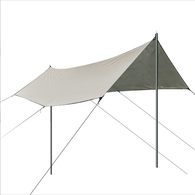 Customized outdoor canopy tents, camping sun protection and rain shelters, portable camping bases, windbreak and sunshade protection Application Scenario