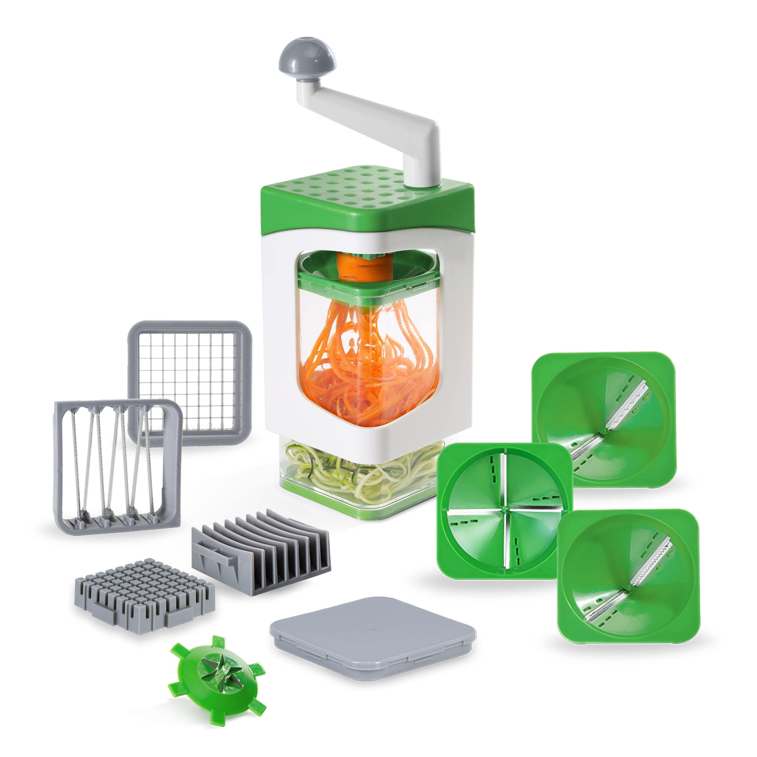 Multi-functional grater, multi-functional vegetable cutter, multi-functional dicing and grilling cutter, seven-in-one all-purpose vegetable cutter details Picture