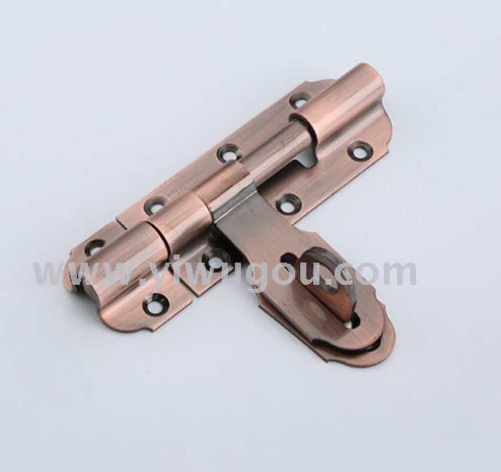 Thickened 4-12 inch stainless steel latch anti-theft door bolt with lock, heavy-duty latch door and window hardware accessories Application Scenario