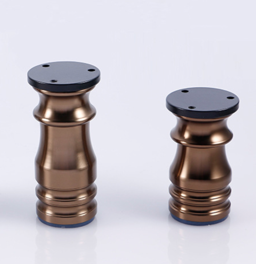 New European-style aluminum alloy cabinet legs, adjustable bathroom cabinet legs, TV cabinet legs, sofa furniture support legs F105D Specification image