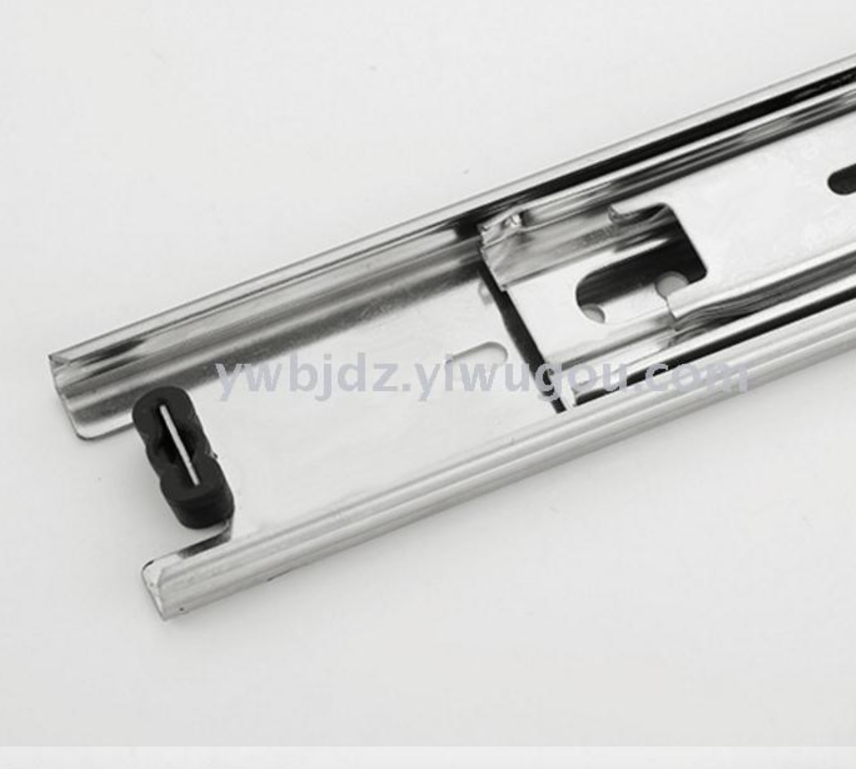 High-quality 4510 slide rail drawer, silent buffer damping, three-section slide rail, ball guide rail Specification image