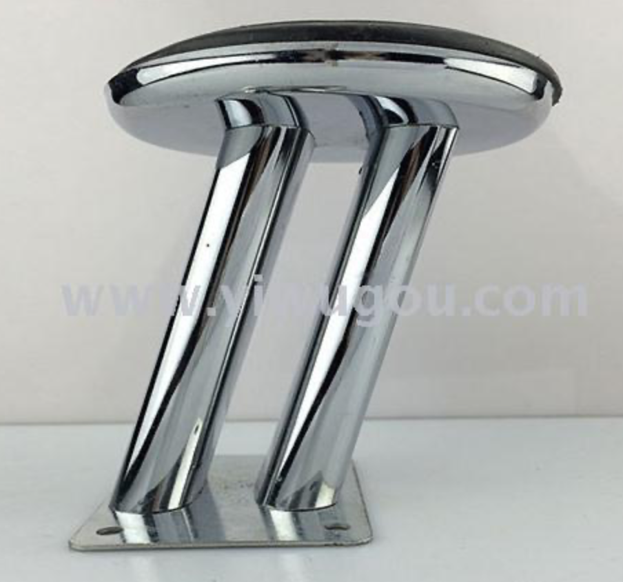 We produce GM-008 double flat sofa legs, double flat cabinet legs, furniture hardware and office furniture legs