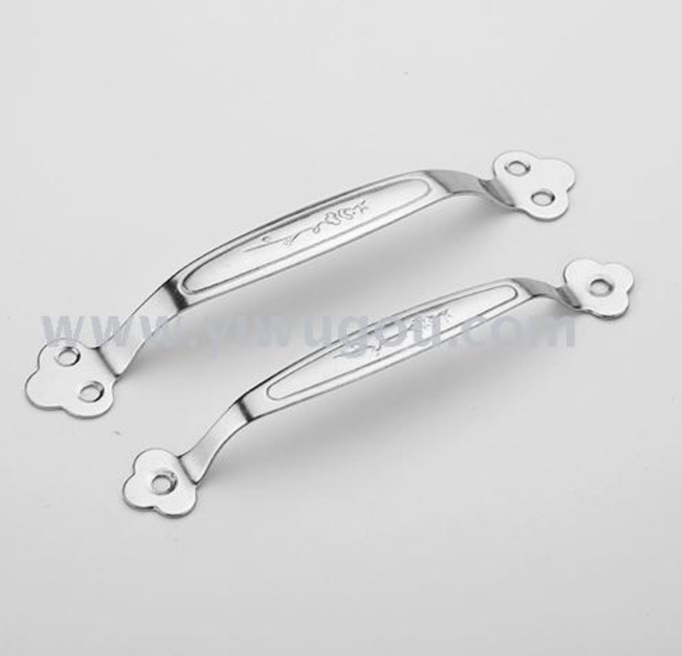 Door and window hardware accessories, drawers, cabinets, stainless steel plum blossom handles, indoor room doors, anti-slip door handles details Picture
