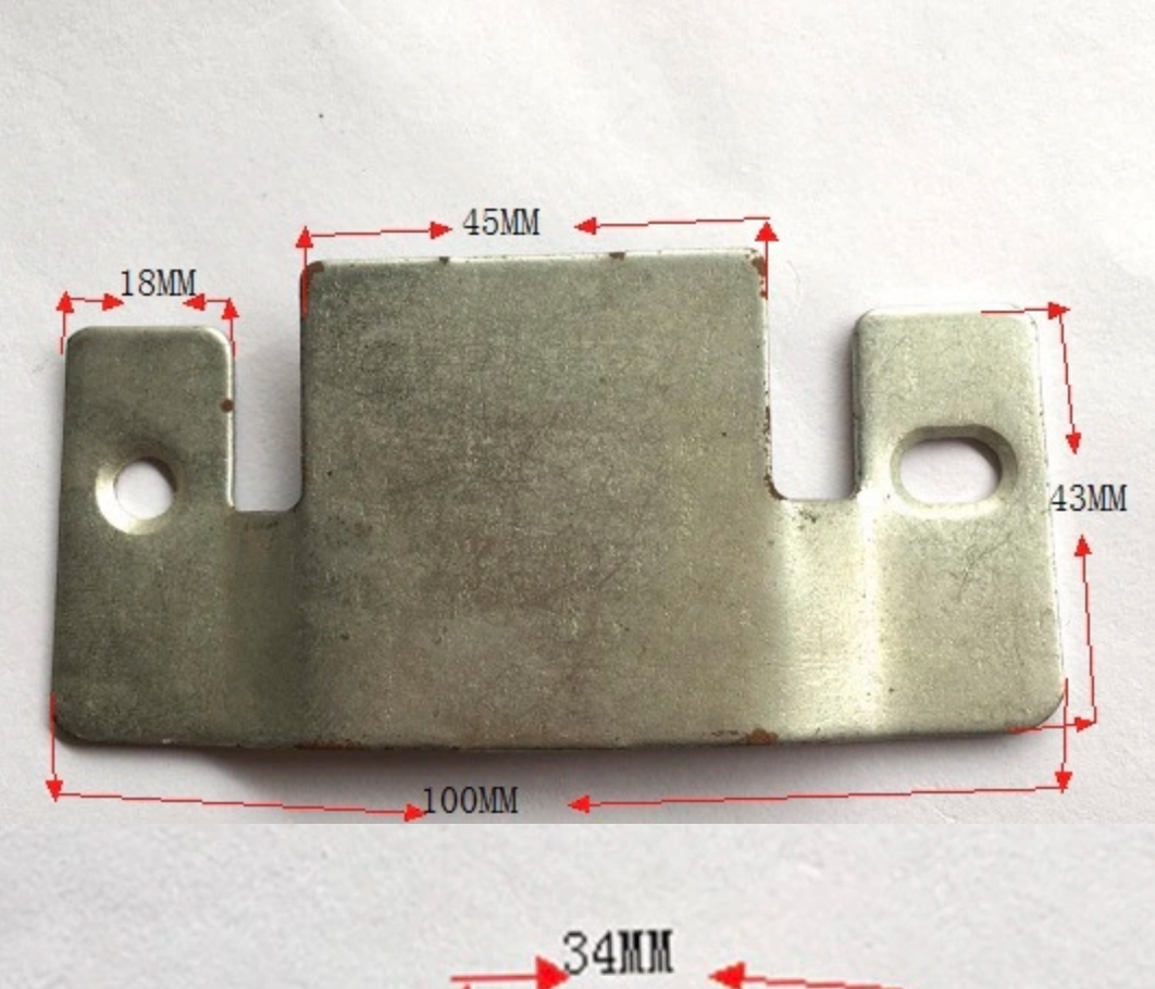 Mountain character sofa insert piece connection parts, hardware clips, furniture hardware accessories, sofa seat armrest pins