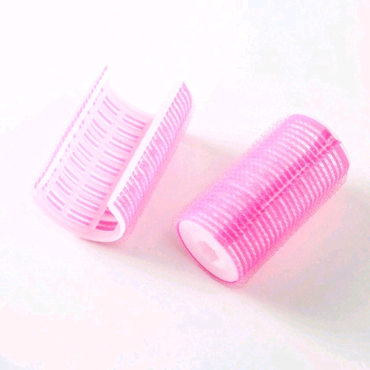 Lazy Magic Self-adhesive hair curls, Double-layer curling irons, hair curling tools that don't damage hair, pear blossom hair sleep curling irons detail image 3
