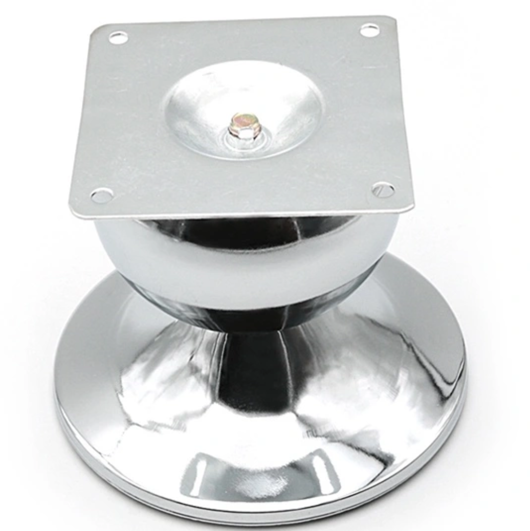 Suministros pie de mesa galvanoplastia pie de mesa GM-014 pie de linterna inferior muebles hardware y accesorios al por mayor