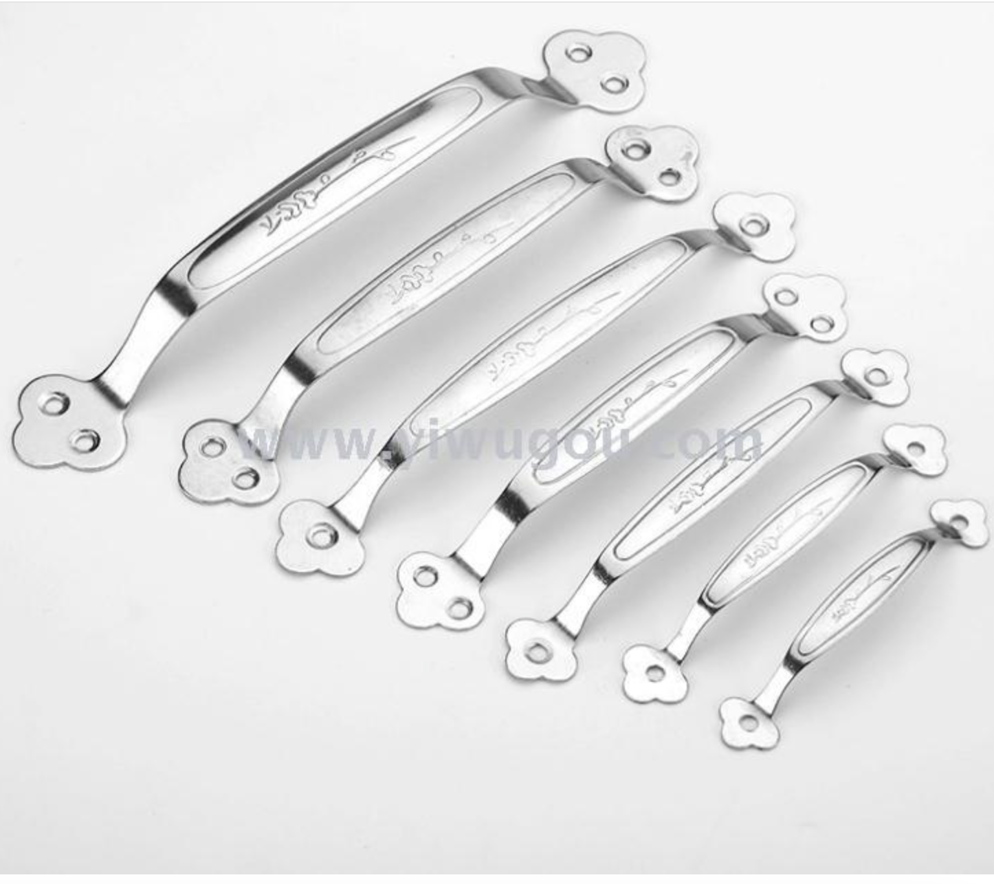 Door and window hardware accessories, drawers, cabinets, stainless steel plum blossom handles, indoor room doors, anti-slip door handles